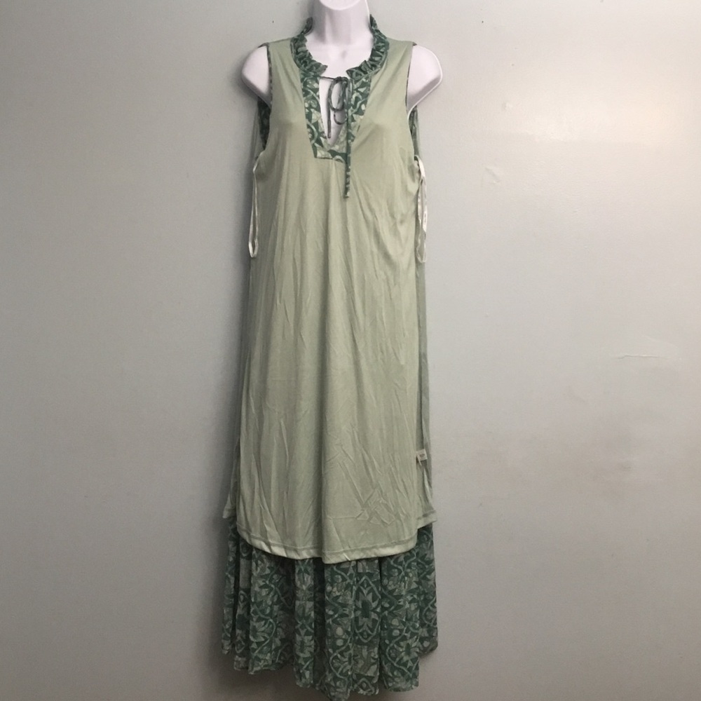 Calvin Klein Green Floral dress - Picture 11 of 15